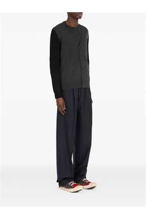 Grey wool cardigan MAISON MARGIELA | S67HP0034M13177001F